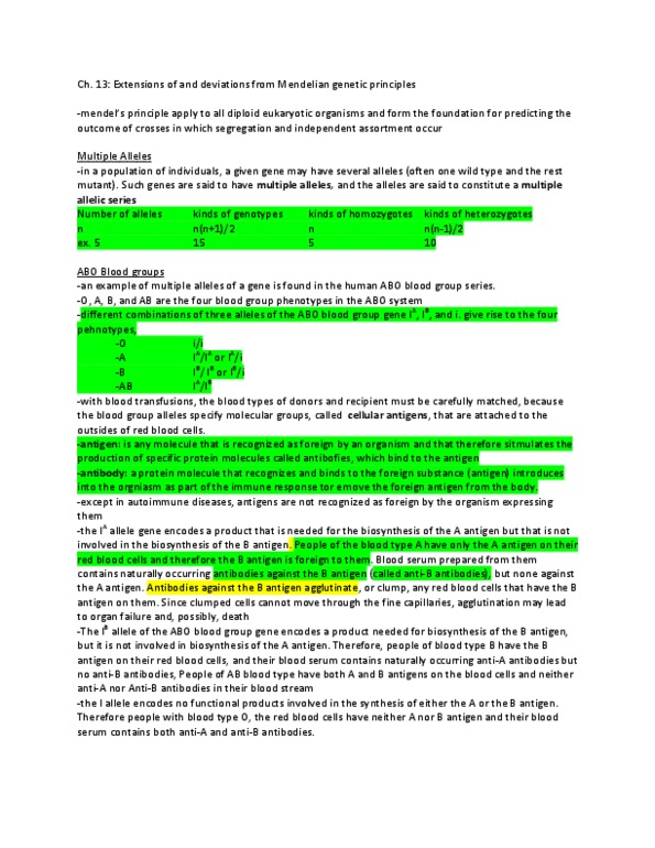 BIO207H5 Chapter Notes -Optic Neuropathy, Mitochondrion, Chloroplast Dna thumbnail