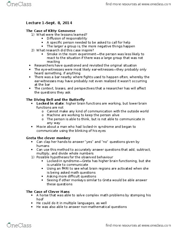 PNB 2XF3 Lecture Notes - Lecture 1: Opioid Overdose, Inferior Frontal Gyrus, Drug Tolerance thumbnail