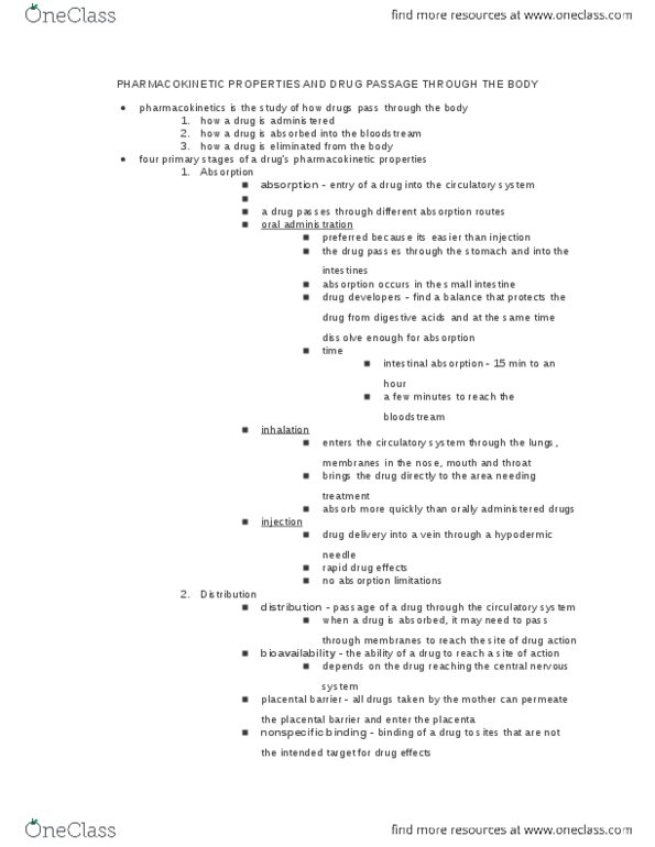 PSYC62H3 Chapter Notes - Chapter 4: Radioligand, Neurotransmitter Receptor, Placenta thumbnail