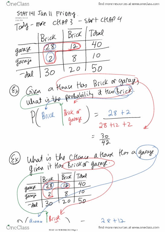 RCO100 Lecture 12: STAT 141 Jan 11 Friday thumbnail