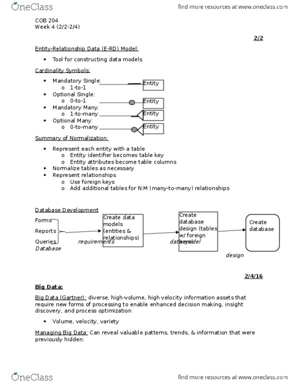 COB 204 Lecture Notes - Lecture 4: List Of Actors With Academy Award Nominations, Mass Customization, Information Overload thumbnail