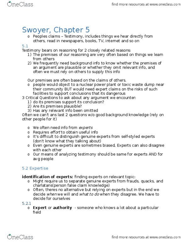 PHL145H5 Chapter Notes - Chapter 5: Jargon thumbnail