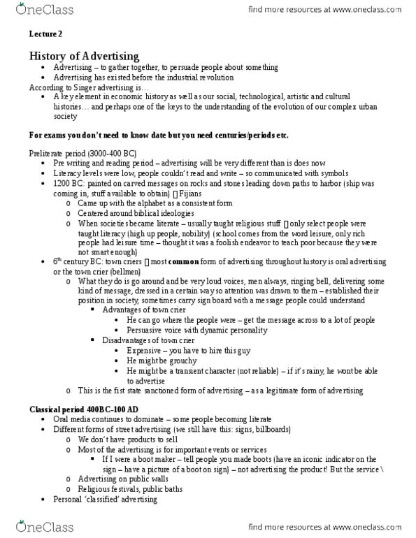 Sociology 2172A/B Lecture Notes - Lecture 2: Great Transition, I.R.S. Records, Information Age thumbnail