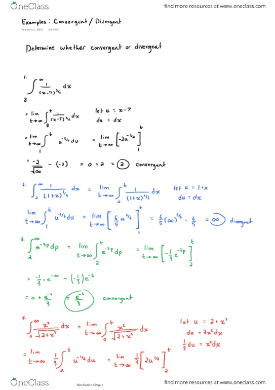 MATH 1014 Lecture 13: convergent_divergent examples thumbnail