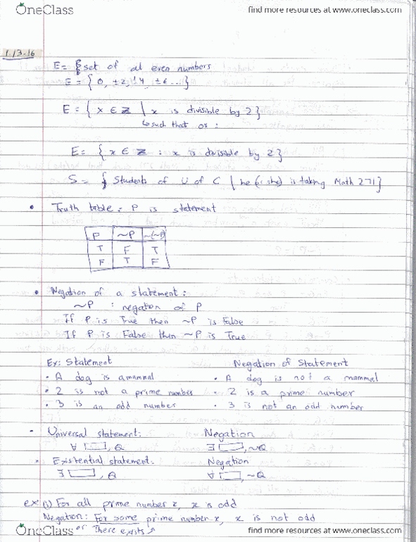 MATH 271 Lecture Notes - Lecture 1: Eastern Time Zone, Beak thumbnail