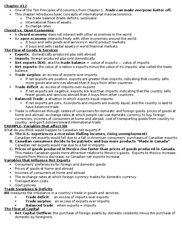 ECN 204 Lecture Notes - Hyperinflation, Latte, Arbitrage thumbnail