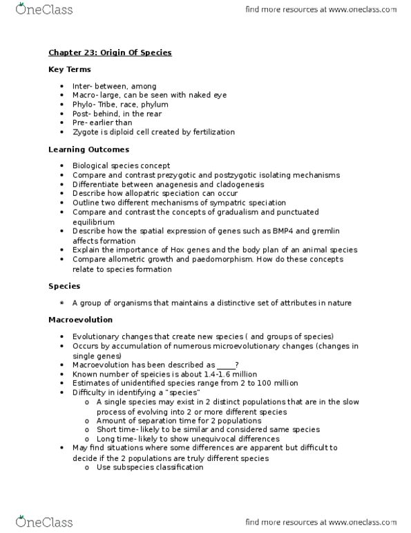 BIOL 1F90 Lecture 4: Lecture Section 4 Notes thumbnail