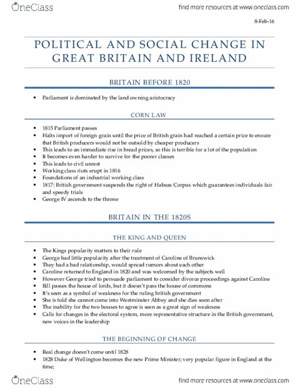 HIST-0054 Lecture 5: 5. Political and Social Change in Great Britain and Ireland thumbnail