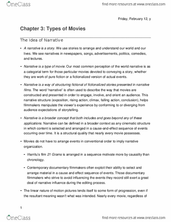 01:354:202 Chapter Notes - Chapter 3: Stop Motion, Gambling thumbnail