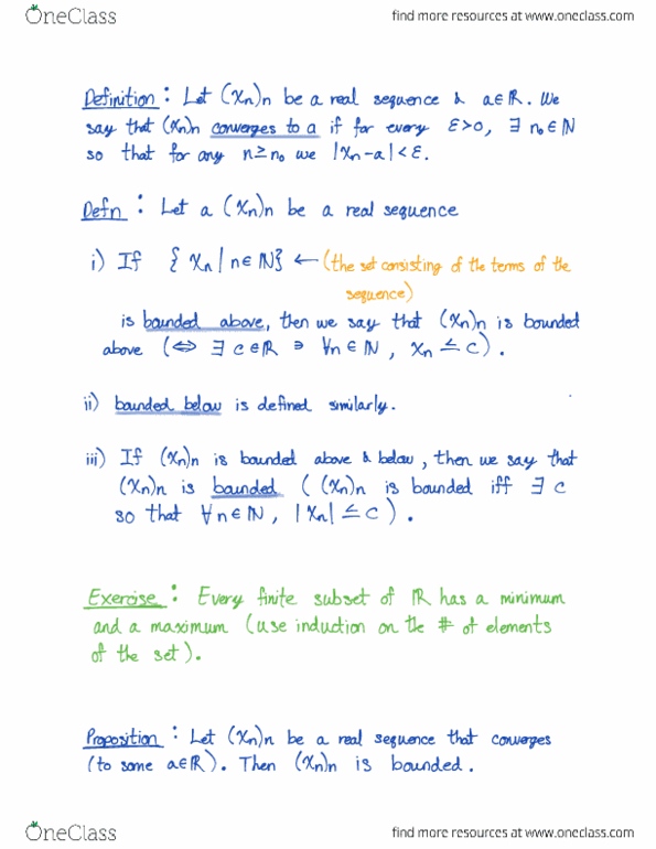 MATH 409 Lecture Notes - Lecture 11: If And Only If thumbnail