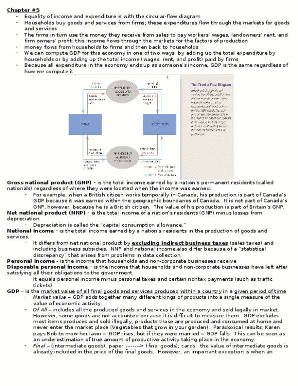 ECN 204 Lecture Notes - Gdp Deflator, Canada Pension Plan, Unemployment Benefits thumbnail