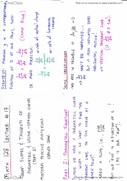 MATH128 Lecture Notes - Lecture 17: Junkers J.I, Horse Length, Novella thumbnail