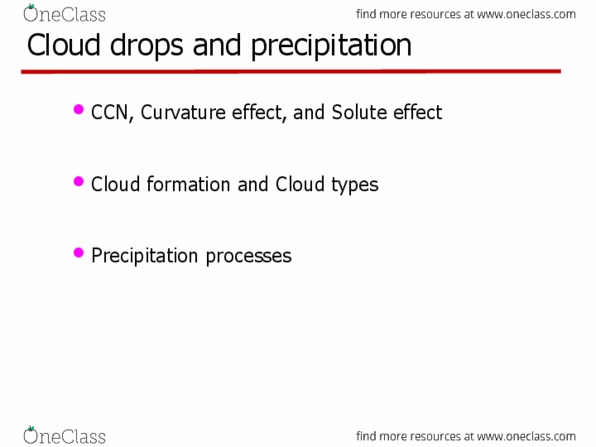 GEOG 214 Lecture Notes - Lecture 2: King Mackerel, Cloud Condensation Nuclei, Cirrostratus Cloud thumbnail