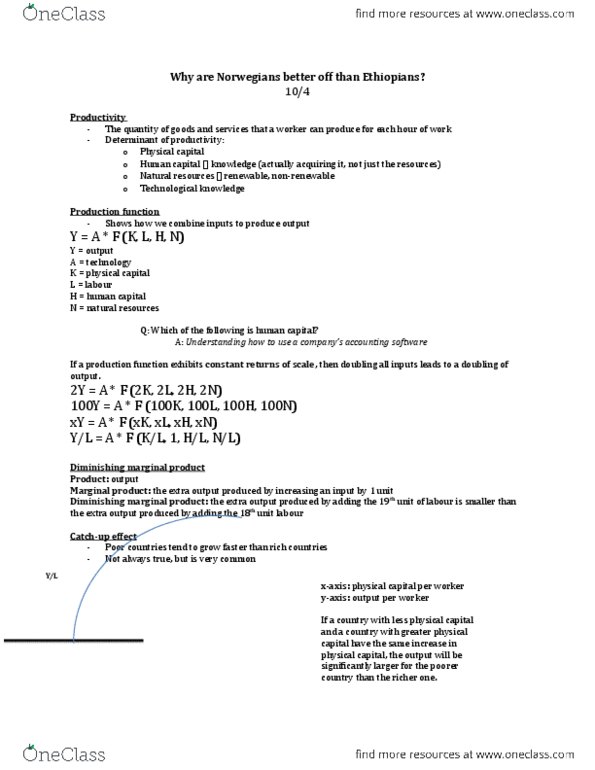 ECON 1BB3 Lecture Notes - Lecture 5: Accounting Software, Marginal Product, Production Function thumbnail