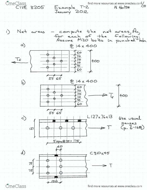 CIVE 3205 Lecture Notes - Lecture 19: Blies, Asteroid Family, Gusset thumbnail