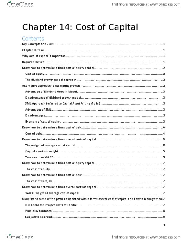 FIN 401 Lecture Notes - Lecture 3: Capital Asset Pricing Model, Risk-Free Interest Rate, Risk Premium thumbnail