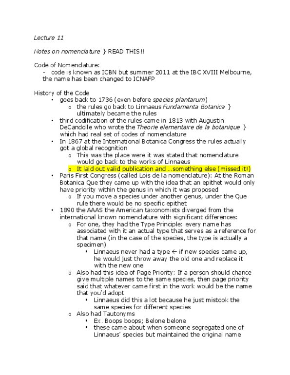 EEB330H1 Lecture 11: Lecture 11.pdf thumbnail