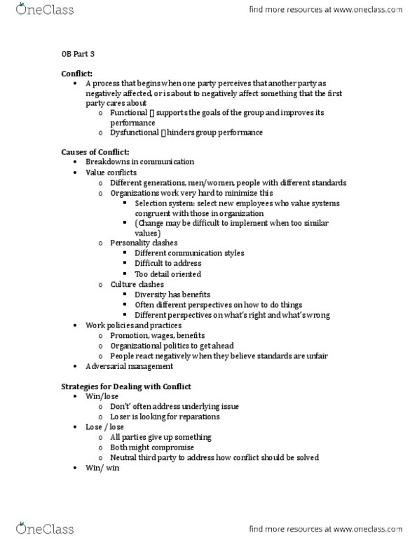 BU288 Lecture Notes - Lecture 4: Administrative Science Quarterly, Transformational Leadership, Transactional Leadership thumbnail