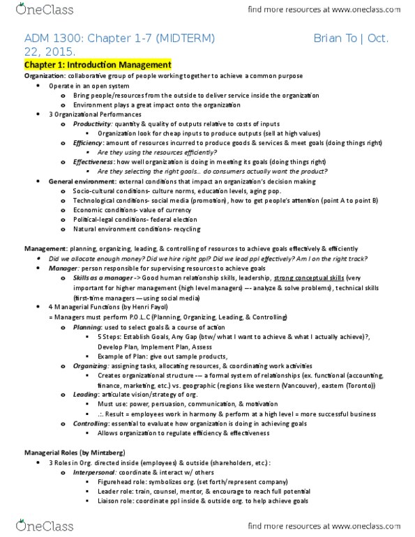 Adm 1300 Study Guide Winter 2016 Midterm Airbnb Joint Venture Nec Adm 1300 Study Guide Winter 2016 Midterm Airbnb Joint Venture Nec