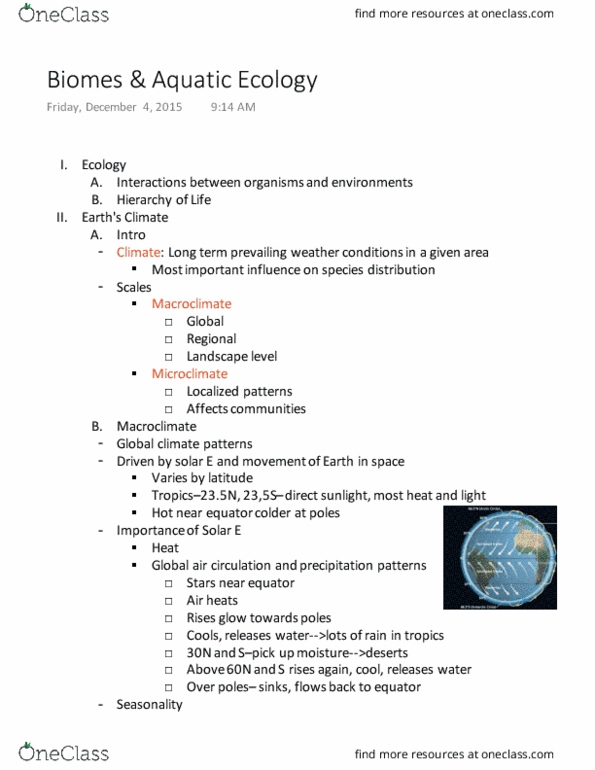 01:119:115 Lecture Notes - Lecture 38: Cyanobacteria, Thermocline, Benthos thumbnail