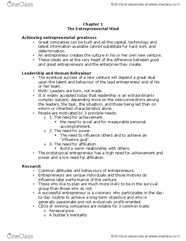 ADM 3313 Lecture Notes - Lecture 1: Graduate Management Admission Test, Conflict Resolution thumbnail