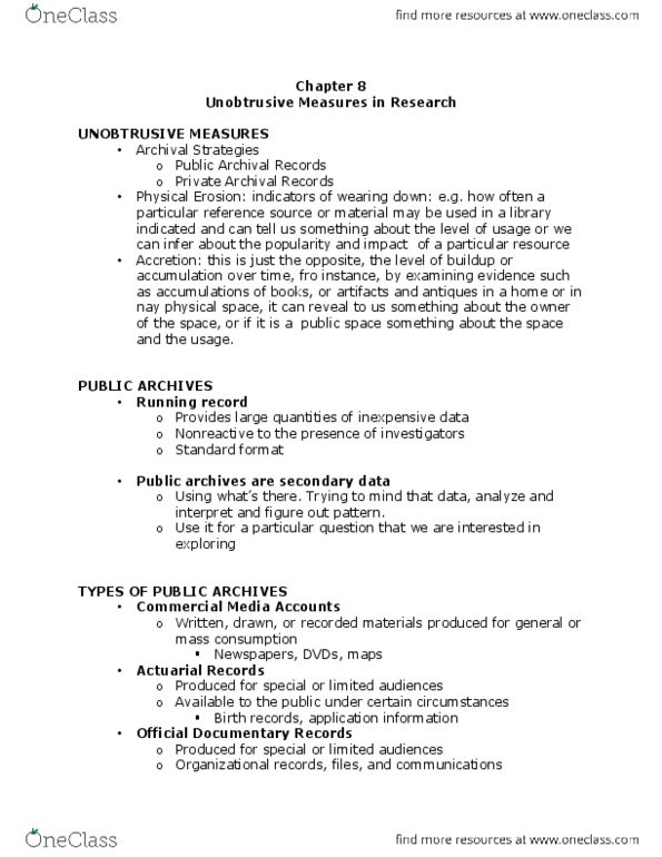 CMN 3103 Chapter Notes - Chapter 8: Human Traces, Cjmt-Dt, Omni Television thumbnail