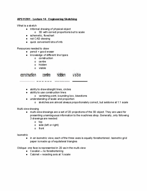 APS112H1 Lecture 14: Engineering Sketching thumbnail