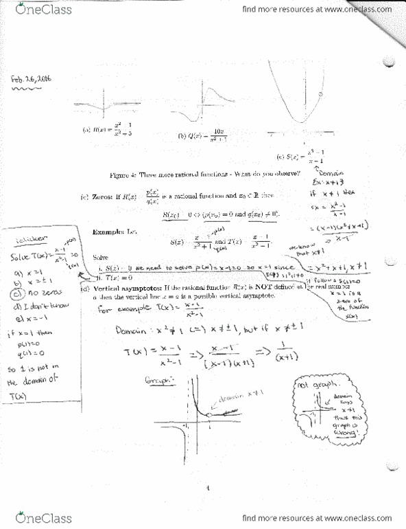 MATH 100 Lecture Notes - Lecture 11: Asymptote, Natural Number thumbnail