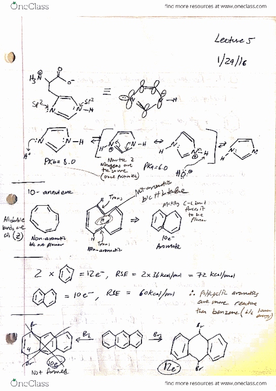 L07 Chem 261 Lecture Notes - Lecture 5: Annulene thumbnail