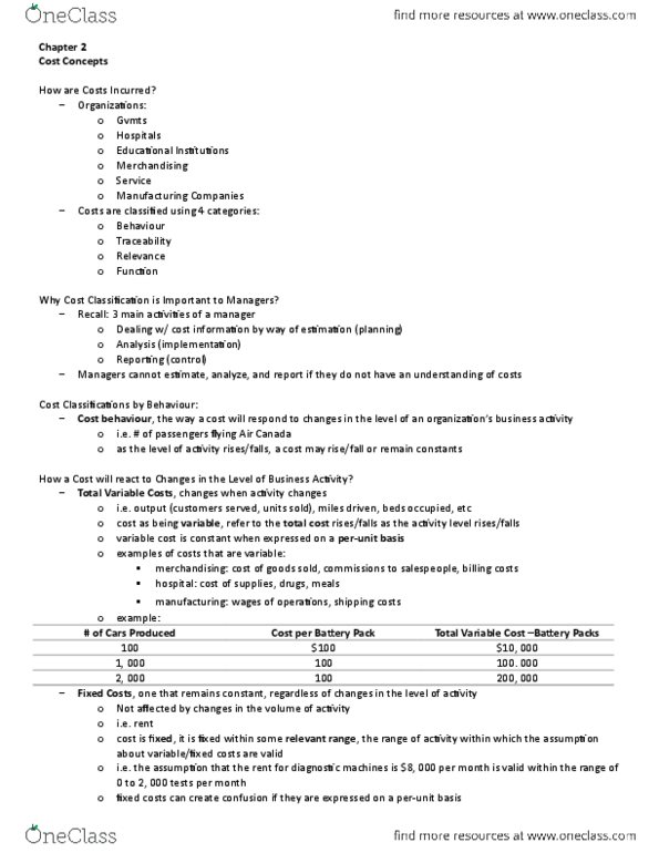 AFM123 Chapter Notes - Chapter 2: Deferral, Executive Compensation, Income Statement thumbnail