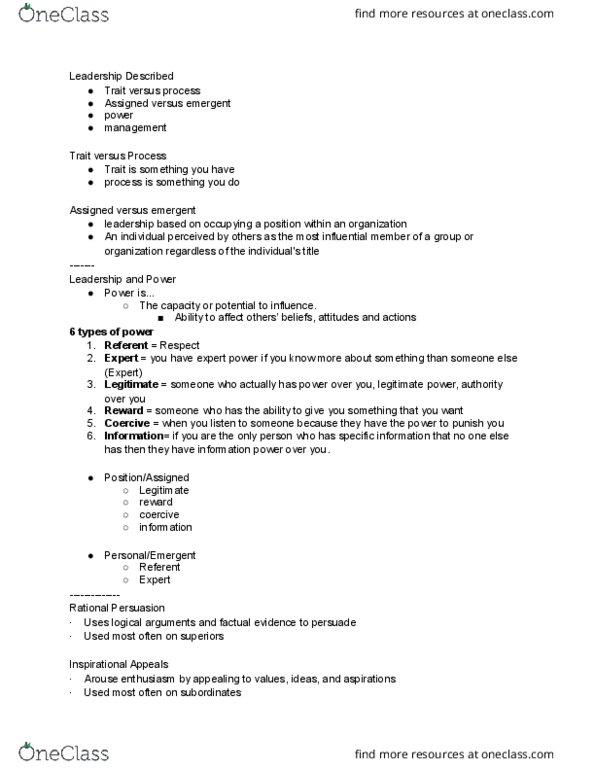 01:713:202 Lecture Notes - Lecture 7: Ingratiation thumbnail