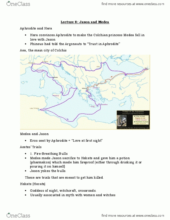 CLAS 1P97 Lecture Notes - Lecture 8: Lake Tritonis, Absyrtus, Acastus thumbnail