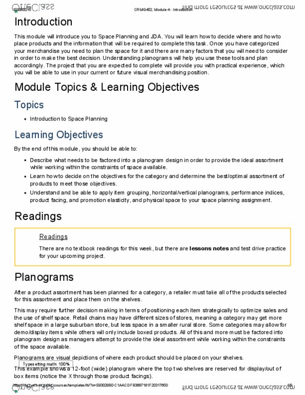 RMG 452 Lecture 4: CRMG452, Module 4 - Introduction thumbnail