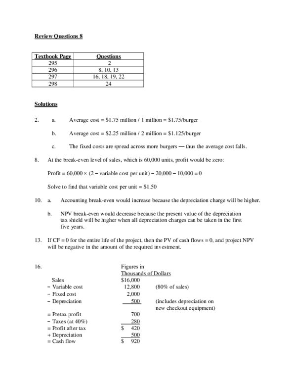 ADMS 3530 Lecture Notes - Cash Flow, Tax Shield, Net Present Value thumbnail