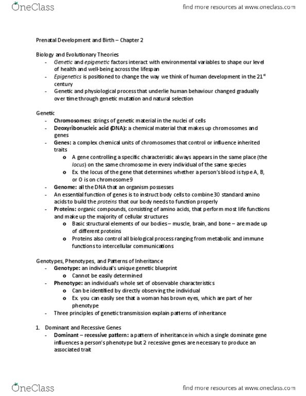 SDS150R Chapter 2: Chapter 2 - Prenatal Development and Birth thumbnail