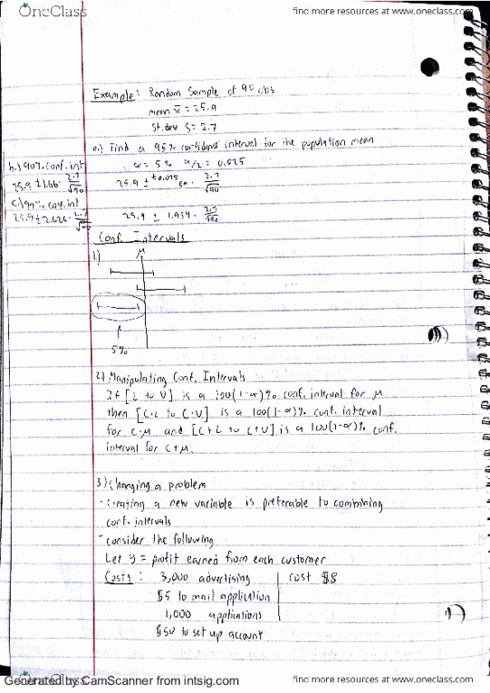 ECON 15B Lecture 2: (4-26-13) Confidence Interval for Mu Lec 2 thumbnail
