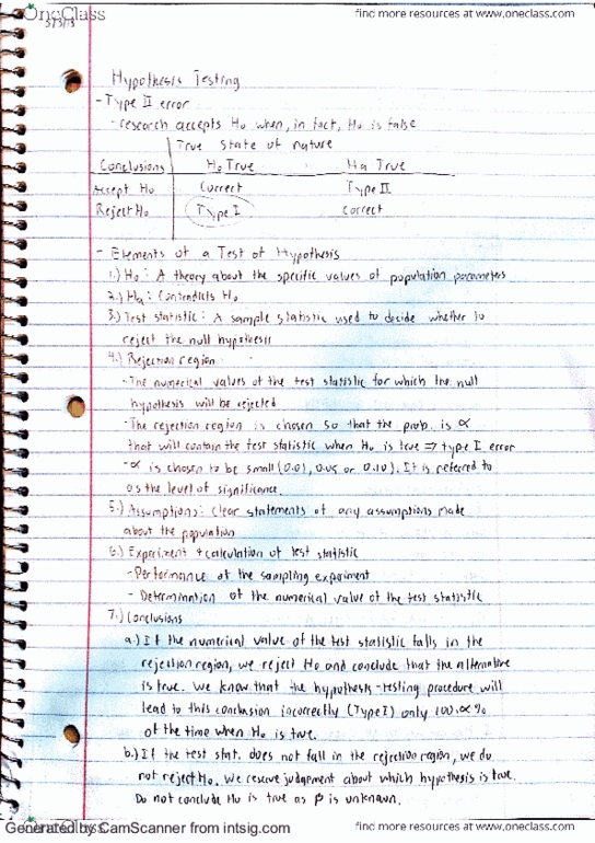 ECON 15B Lecture 5: (5-3-13) Hypothesis Testing Lec 2 thumbnail