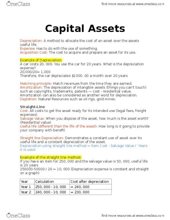 ACC 406 Lecture Notes - Lecture 7: Arkansas Highway 18, Arkansas Highway 4, Cash Flow Statement thumbnail