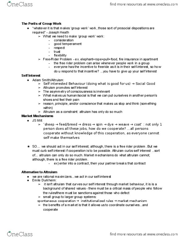 ARBUS202 Lecture Notes - Lecture 5: Kludge, Moral Hazard, Nepotism thumbnail