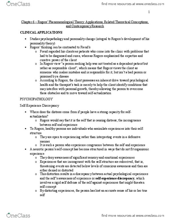 PSY 3303 Chapter Notes - Chapter 6: Neurosis, Logotherapy, Mortality Salience thumbnail