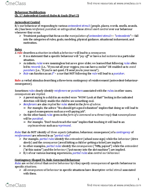 PSYB45H3 Chapter Notes - Chapter 17: Socalled, Caffeine, Multiplication Table thumbnail