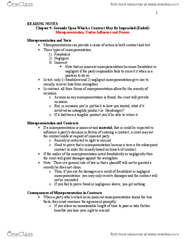 BU231 Chapter Notes - Chapter 9: Regulatory Offence, Credit Bureau, Better Business Bureau thumbnail