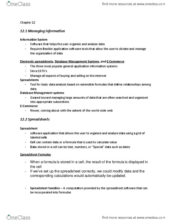 ITM 102 Chapter Notes - Chapter 1-6: Document Type Definition, Metalanguage, Tim Berners-Lee thumbnail
