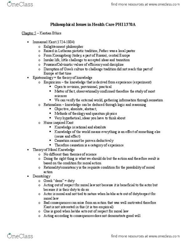 PHI 1370 Lecture Notes - Lecture 4: Counterintuitive, Neil Maccormick, Conjoined Twins thumbnail