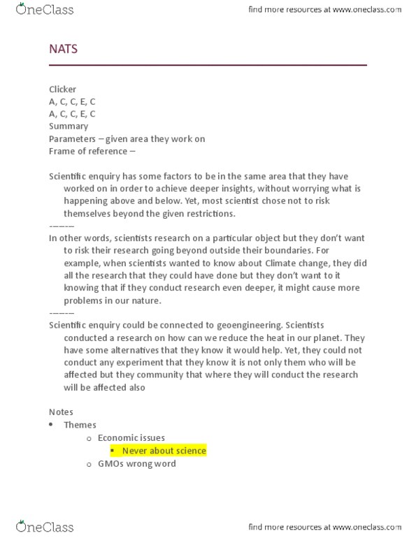 NATS 1760 Lecture Notes - Lecture 16: Mutation, Central Dogma Of Molecular Biology, Adaptive Mutation thumbnail