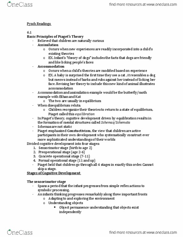 PSYCH 2AA3 Chapter Notes - Chapter 6-8.3: Essentialism, Fluid And Crystallized Intelligence, Theory Of Multiple Intelligences thumbnail