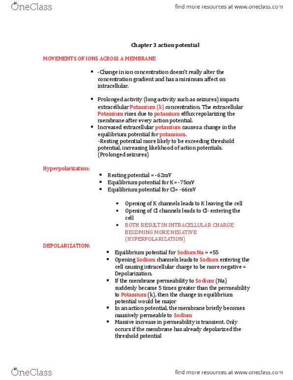 NEUR 3200 Lecture Notes - Lecture 3: Nernst Equation, Voltage Clamp, Tetrodotoxin thumbnail