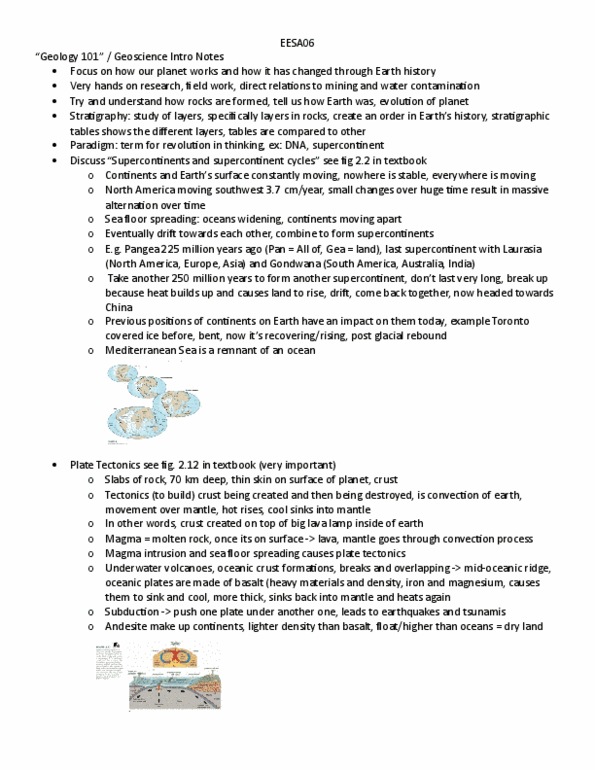 EESA06H3 Lecture 1: EESA06 LECTURE 1 Notes thumbnail