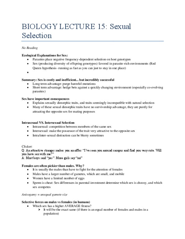 Biology 1001A Lecture 15: BIOLOGY LECTURE 15.docx thumbnail