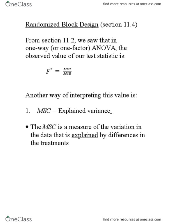 Statistical Sciences 2035 Lecture Notes - Lecture 1: Confounding, Explained Variation, Dependent And Independent Variables thumbnail